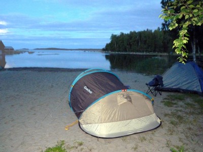 Zelten in Schweden
